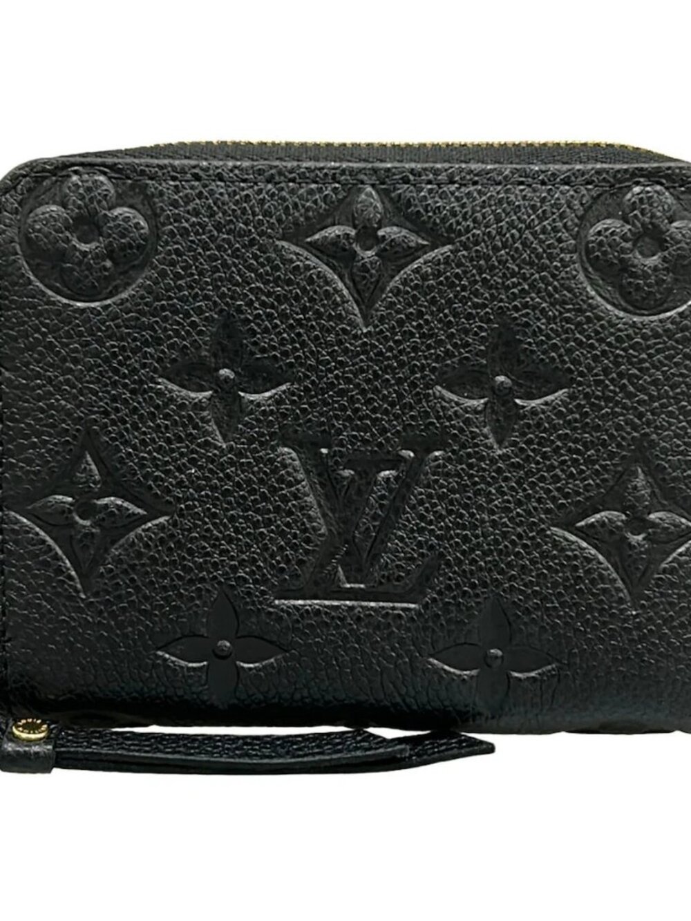 LOUIS VUITTON Zippy Coin Purse M60574 Noir Monogram Empreinte RFID : confirmed